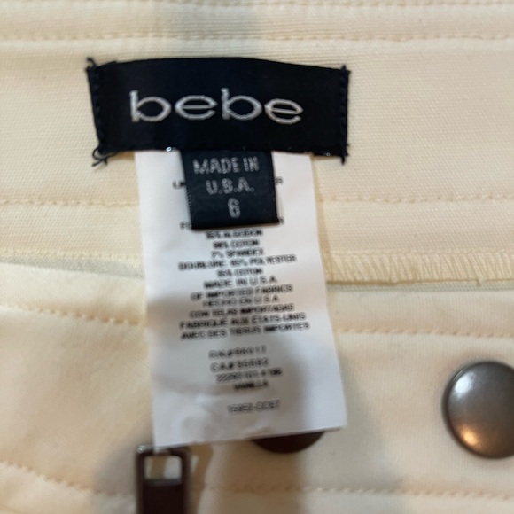 Bebe Ecru Vanilla Skirt - Picture 3 of 3